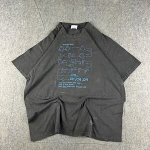 Vintage‎ 80s Jesus Christ God Tee Shirt XL Black Faded Beer Alcohol Funny 1988